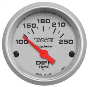 Ultra-Lite® Electric Differential Temperature Gauge 4349